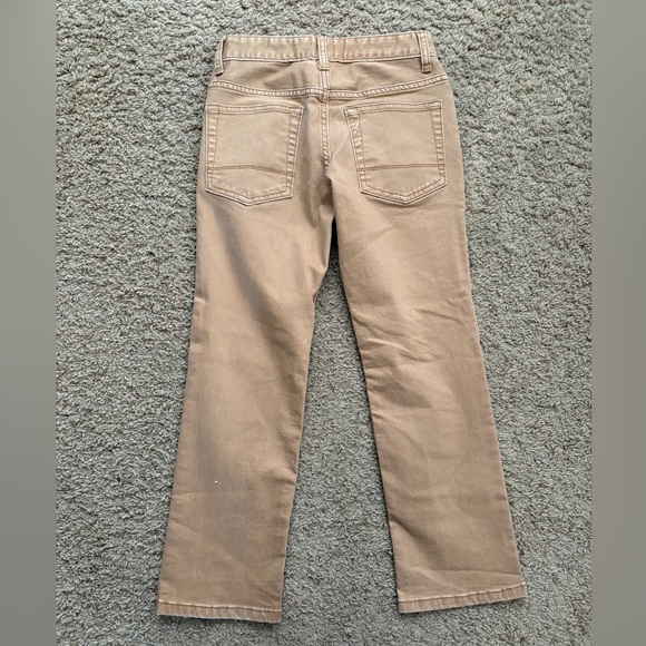 Cat & Jack Straight Recto Adjustable Waist Straight-Leg Pant in Tan - Picture 6 of 6